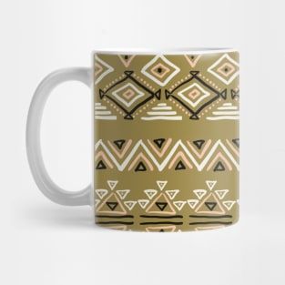 Set of geometric seamless patterns Mug